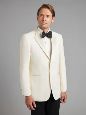 Carlyle Tuxedo Jacket - White