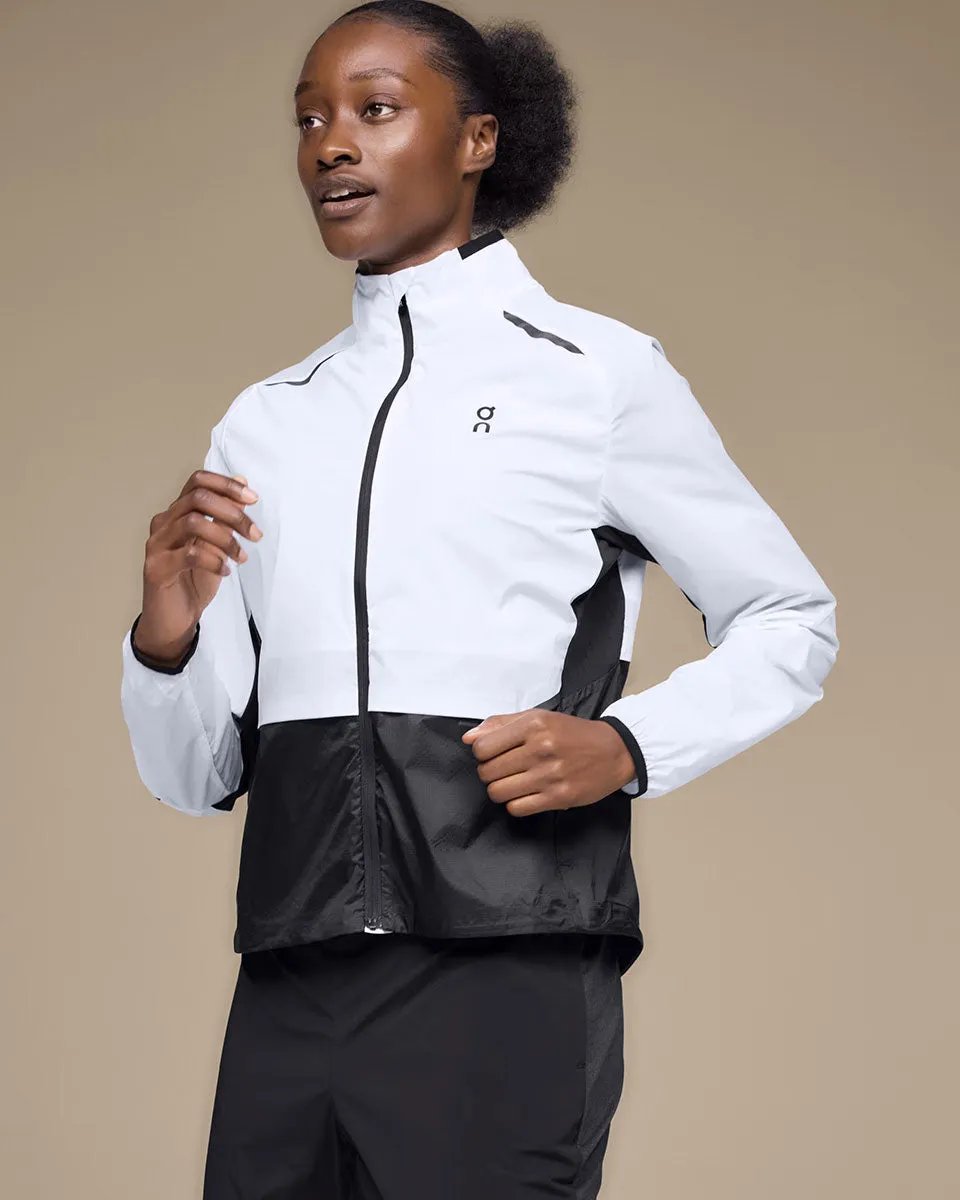 On Weather Jacket W - White Black