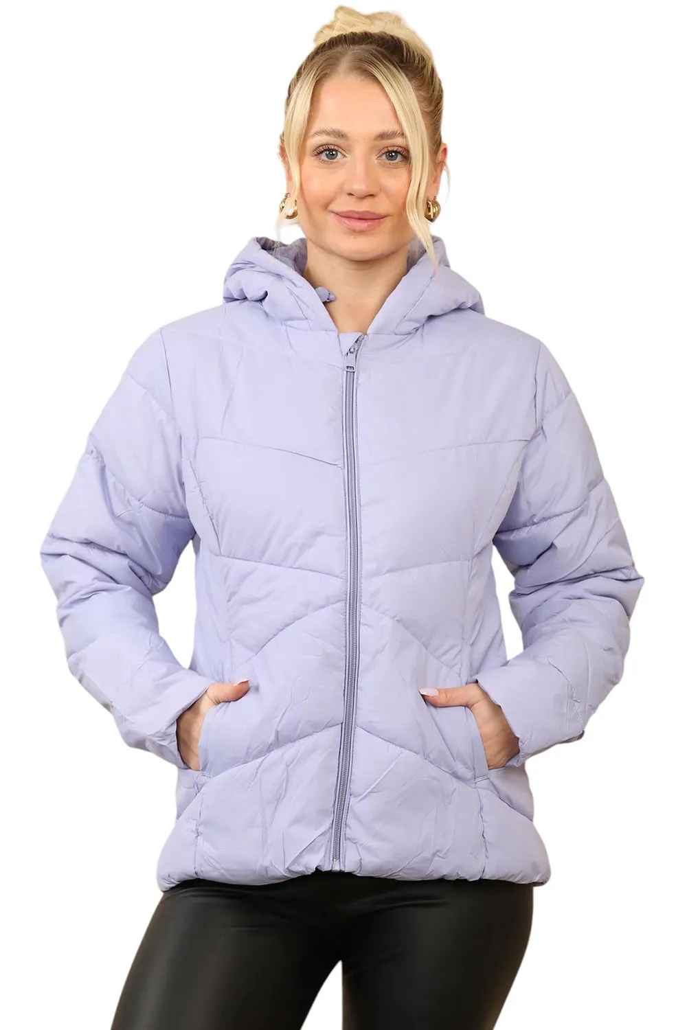 Womens Hooded Puffer Jacket