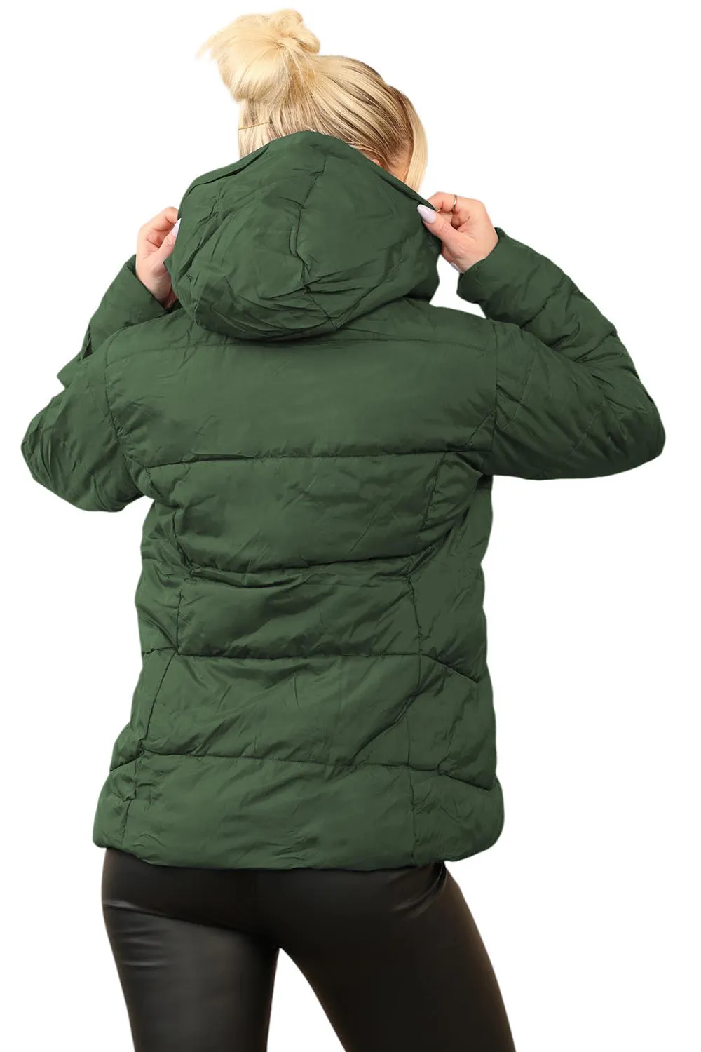 Womens Hooded Puffer Jacket