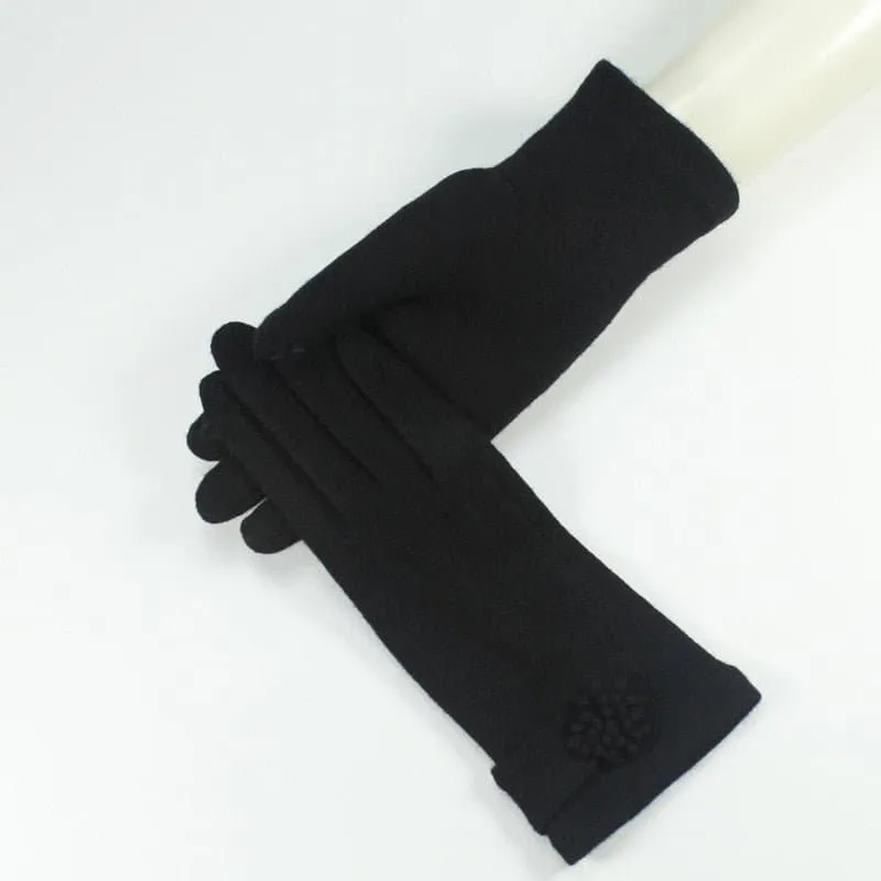 Wool Touch Screen Gloves - Soft Cashmere & Wool Blend - Touchscreen Compatible